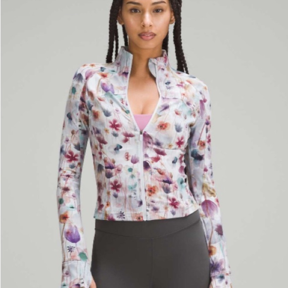 Lululemon Mood Wash Floral Multi Cropped Define - 8